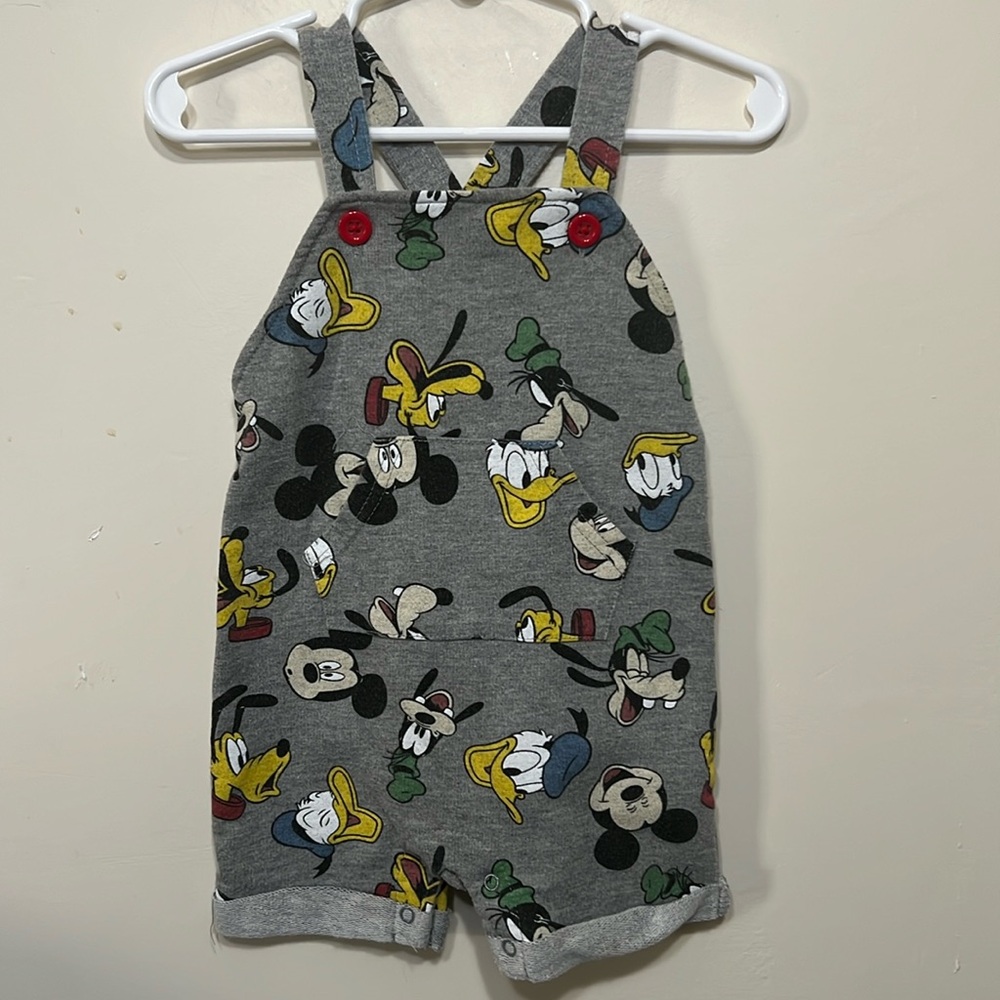 Grey Mickey Mouse overalls ☄️☄️